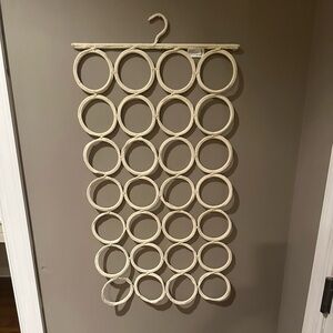 IKEA Cream Hanging Scarf Organizer